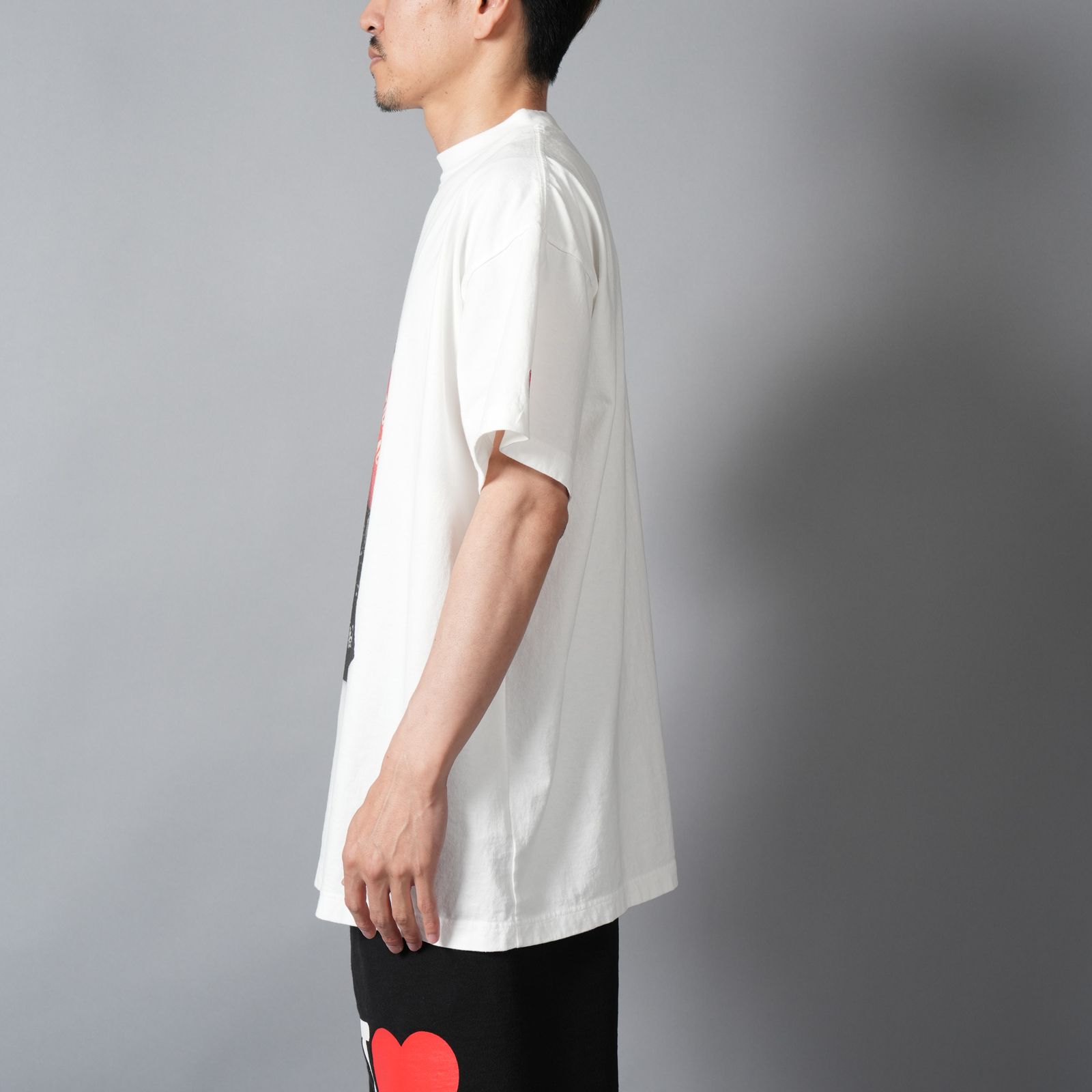 【コラボ】EU-MK8-0000-C30 / EU DK PANK SS TEE / WHITE / Tシャツ (ホワイト)