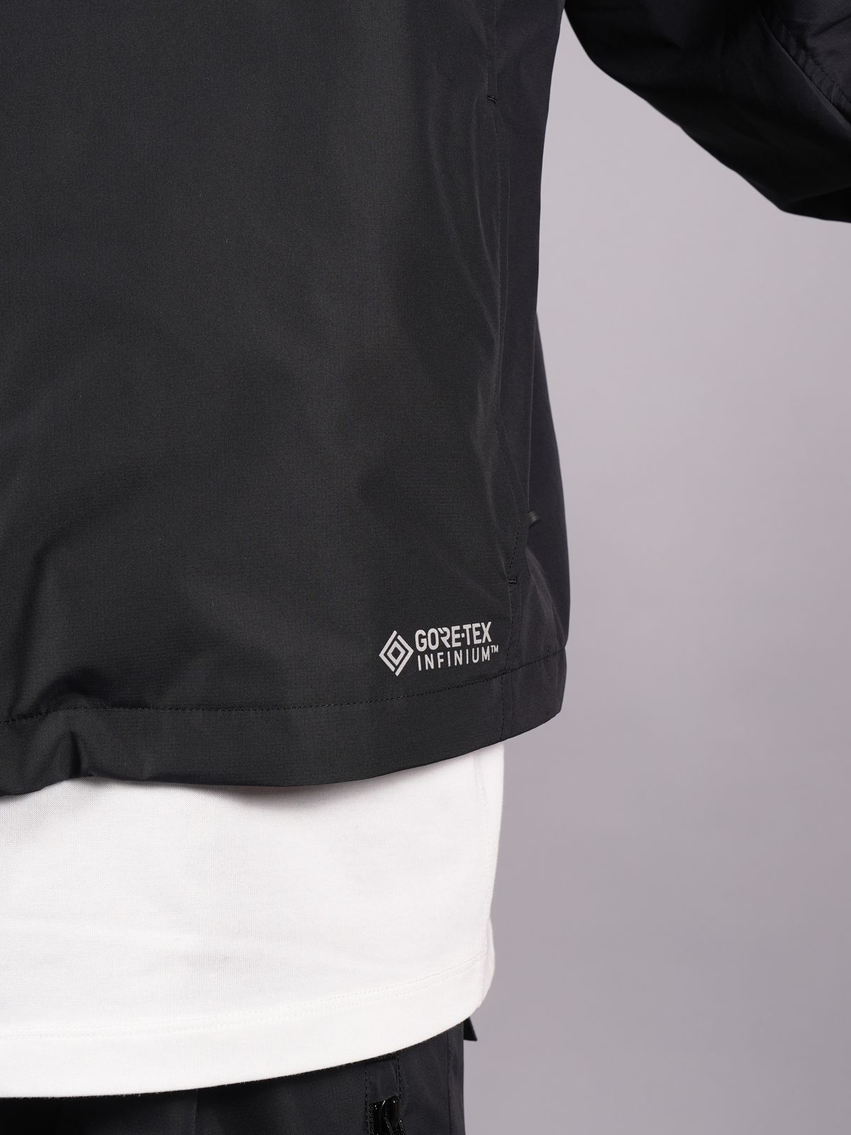 【ラスト1点】GORE-TEX INFINIUM SHIRT JACKET / ゴアテックス インフィ二アム / シャツジャケット  (ブラック)