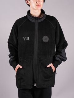 【ラスト1点】 U LEOPARD FLEECE JACKET  / ユニセックス レオパード フリースジャケット   (ブラック)