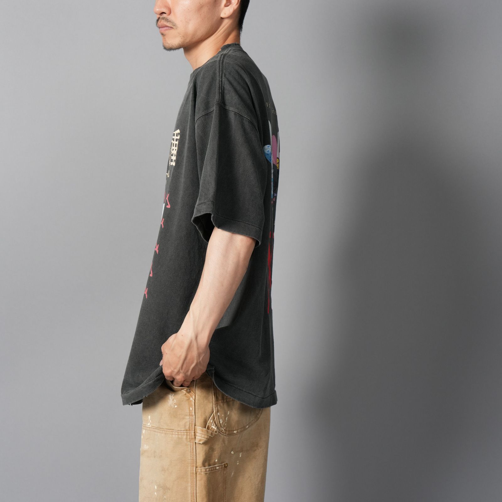 【残りわずか】[東京喰種]  TTGM25SM009 / S/S T-Shirt   (JUZO)  / Tシャツ (ブラック)