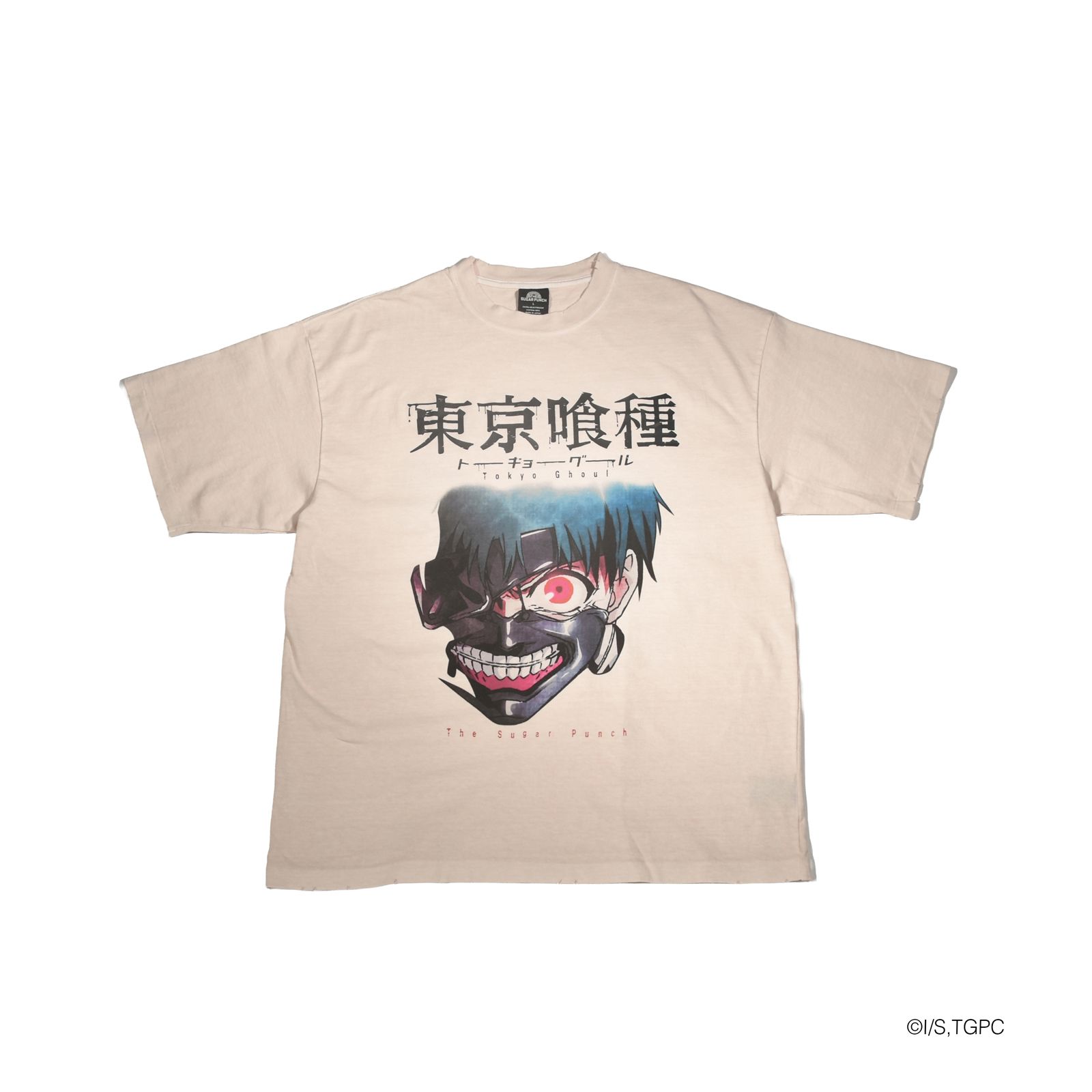 [東京喰種]  TTGM25SM001 / S/S T-Shirt  (KANEKI MASK)  / Tシャツ (ホワイト)