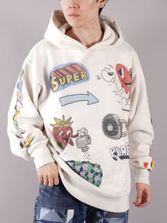 ラスト1点 / EU-A21-0000-009 / SUPER HOODIE / スーパーフーディー  (ホワイト)