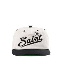 SM-A21-0000-044/CAP_SAINT / キャップ  (ホワイト/ブラック)