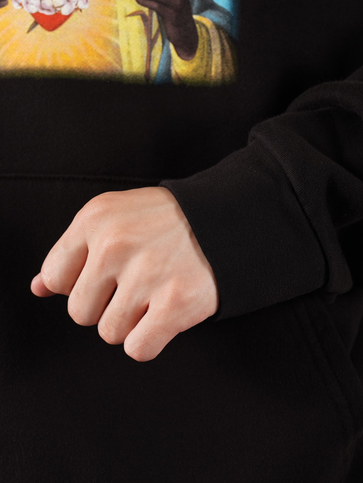 【ラスト1点】 Black Mary-Saint Mary HOODIE / ブラック マーリー セイント マーリー フーディー (ブラック)
