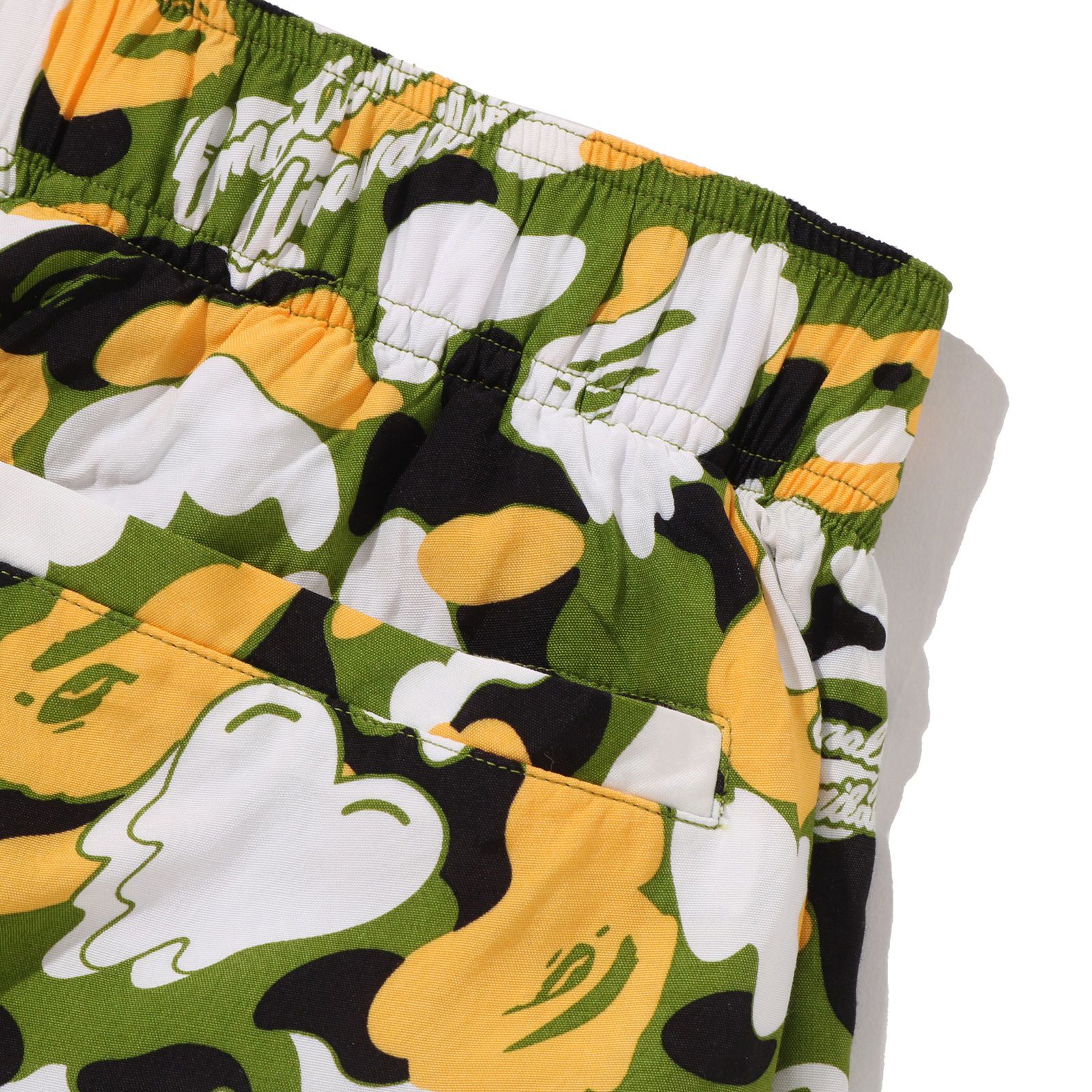 【コラボ】EU-MK8-0000-C05 / EU APE ALOHA SHORTS / GREEN / ショーツ (グリーン)