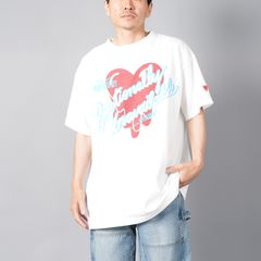 【ラスト1点】MADE TO SATISIFY TEE / メイドトゥーサティスファイ Tシャツ (ホワイト)