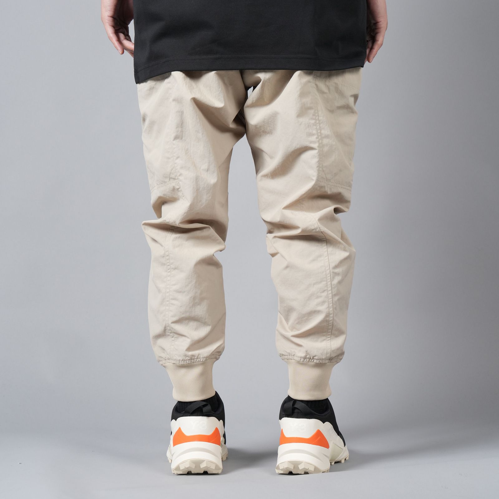 Y-3 - 【ラスト1点】CRINKLE NYLON CUFF PANTS / クリンクル