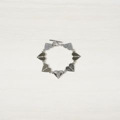 Multi Heart Razor Bracelet / ブレスレット (シルバー)