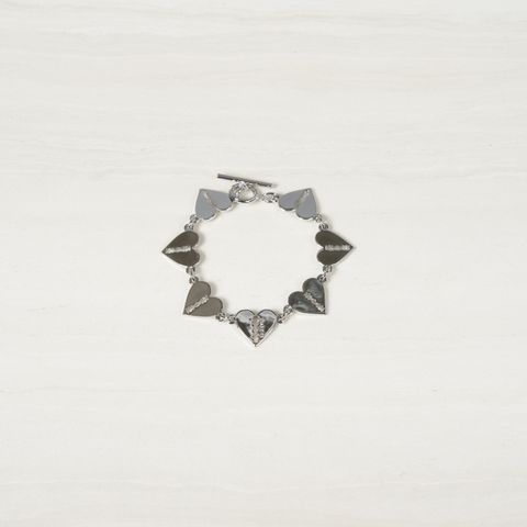 Multi Heart Razor Bracelet / ブレスレット (シルバー) S3.5-1103 BASICKS