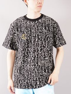 HIEROGLAPHIC T-SHIRTS / ヒエログリフ Tシャツ (ブラック)