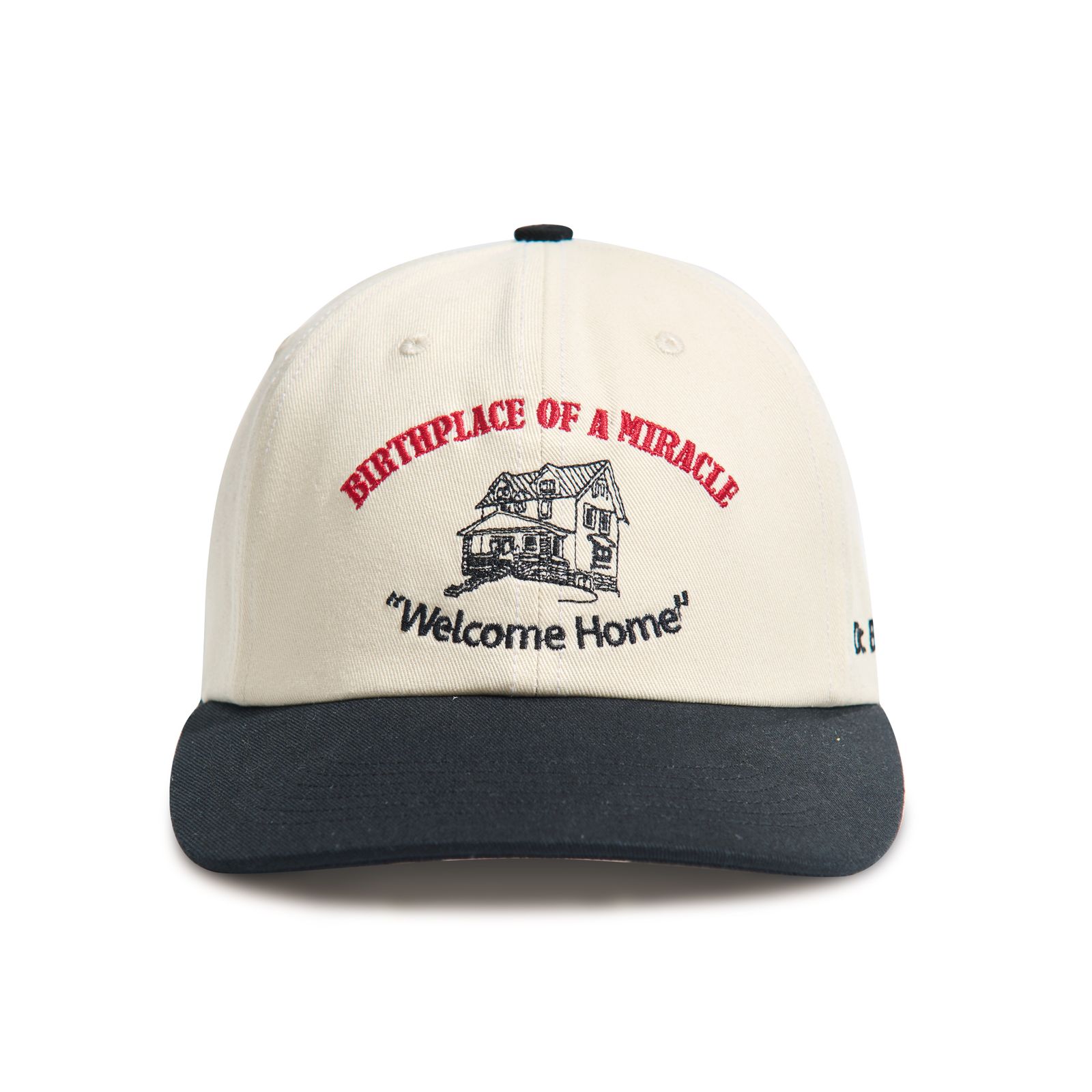 WELCOME HOME LOW PROFILE HAT / キャップ (ホワイト)