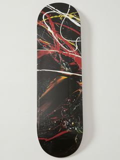 SKATE DECK / スケボーデッキ 31インチ / ブラック・ホワイト