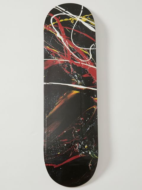 SKATE DECK / スケボーデッキ 31インチ / ブラック・ホワイト