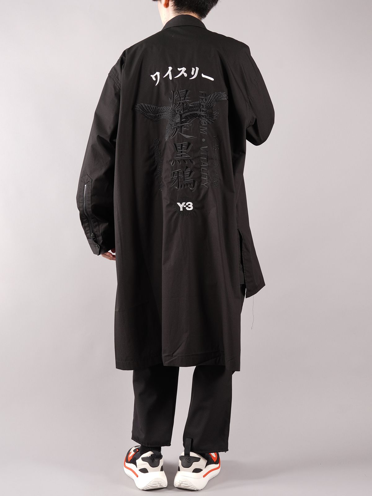 Y-3ロングシャツ / U CRFT GRAPHIC LONG SHIRT