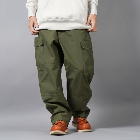 RIPSTOP CARGO PANTS / リップストップカーゴパンツ (カーキ)