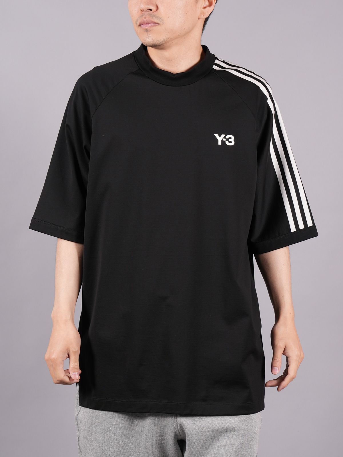 SYPPY-3 ワイスリー 3ストライプス オーバーサイズ Tシャツ H63065