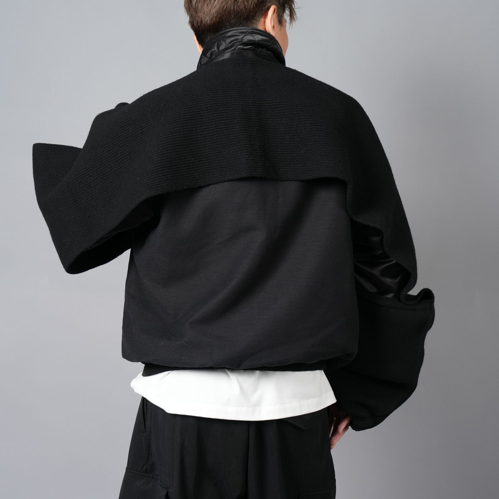 小物 Y-3 Q SCARF Y-3 Yohji Yamamoto 3 STRIPE SCARF (BLACK)の商品ページ
