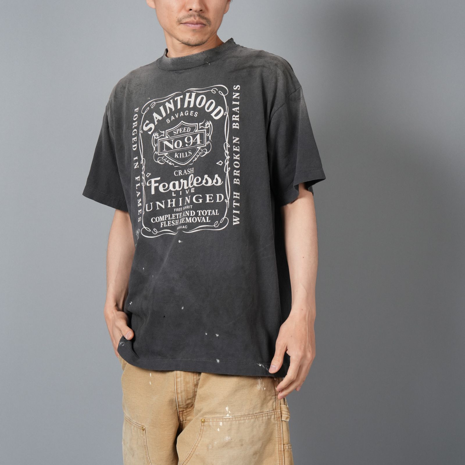 SAINT M×××××× - 【コラボ】SM-HR8-0000-C70 / STHD . SS TEE