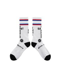 【ラスト1点】SM-YS8-0000-103 / SOCKS / FRANCE / WHITE / ソックス (ホワイト)