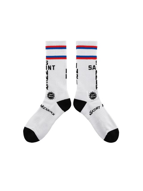【ラスト1点】SM-YS8-0000-103 / SOCKS / FRANCE / WHITE / ソックス (ホワイト)