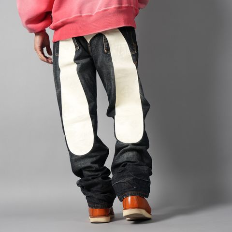 Kamon Daicock Puff Print Jeans #2020 / デニムパンツ (インディゴ)