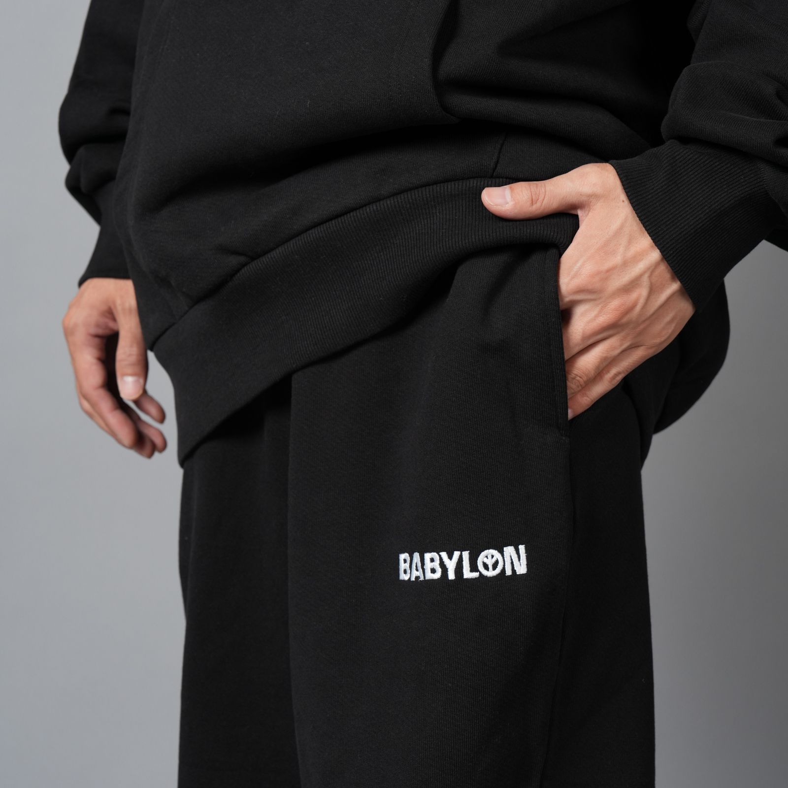 SWEATPANT / スウェットパンツ  (ジェッドブラック)