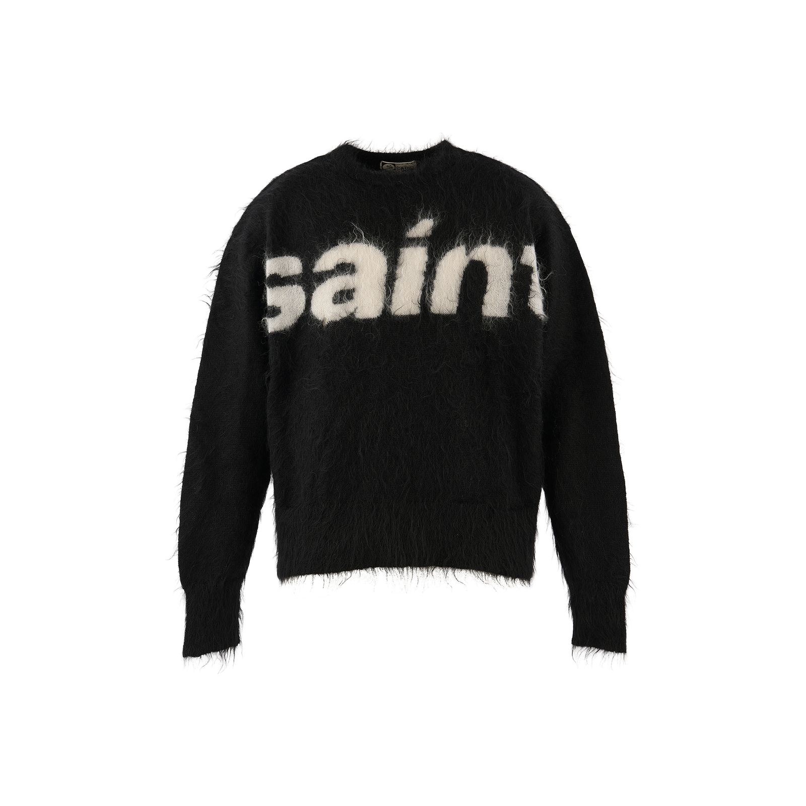 SM-MK1-0000-055 / MOHAIR CREW KNIT / SAINT / BLACK / ニット  (ブラック)
