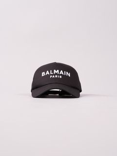 【ラスト1点】BH1 ACC BALMAIN LOGO CAP / ロゴ キャップ / ブラック / アジャスターベルト / 定番商品 / ユニセックス