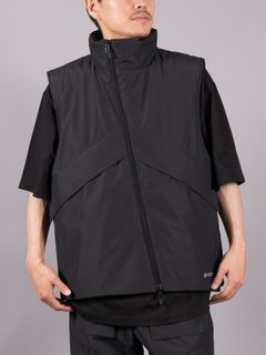 【ラスト1点】WINDSTOPPER BY GORE-TEX LABS 2L PRIMALOFT VEST / ゴアテックス ラボ / プリマロフト / ベスト (ブラック)