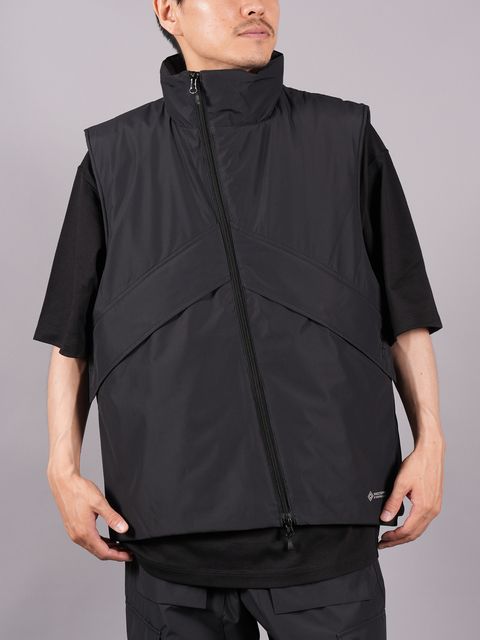 【ラスト1点】WINDSTOPPER BY GORE-TEX LABS 2L PRIMALOFT VEST / ゴアテックス ラボ / プリマロフト / ベスト (ブラック)