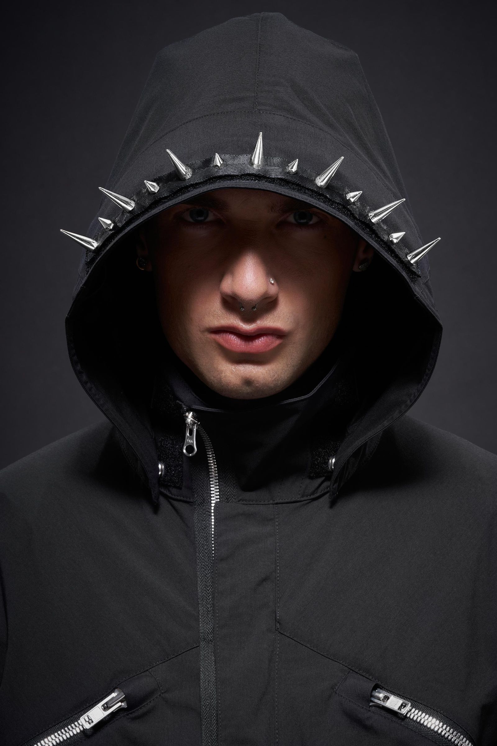 【ラスト1点】J1WB-E / Encapsulated Nylon Interops Jacket Gen. 1 / エンキャプスレイテッド ナイロン インターロプス ジャケット  [ワイドフィット] (ブラック)
