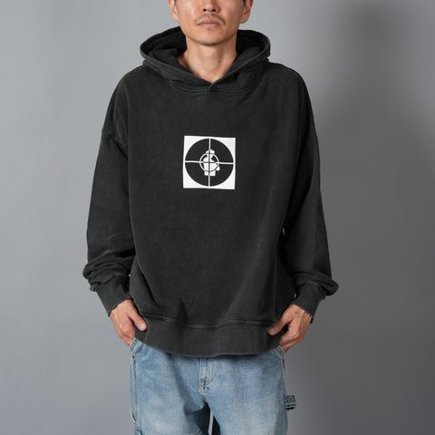 UM25AW-18 / PUBLIC ENEMY / パブリックエネミー / プルオーバフーディー(ブラック)