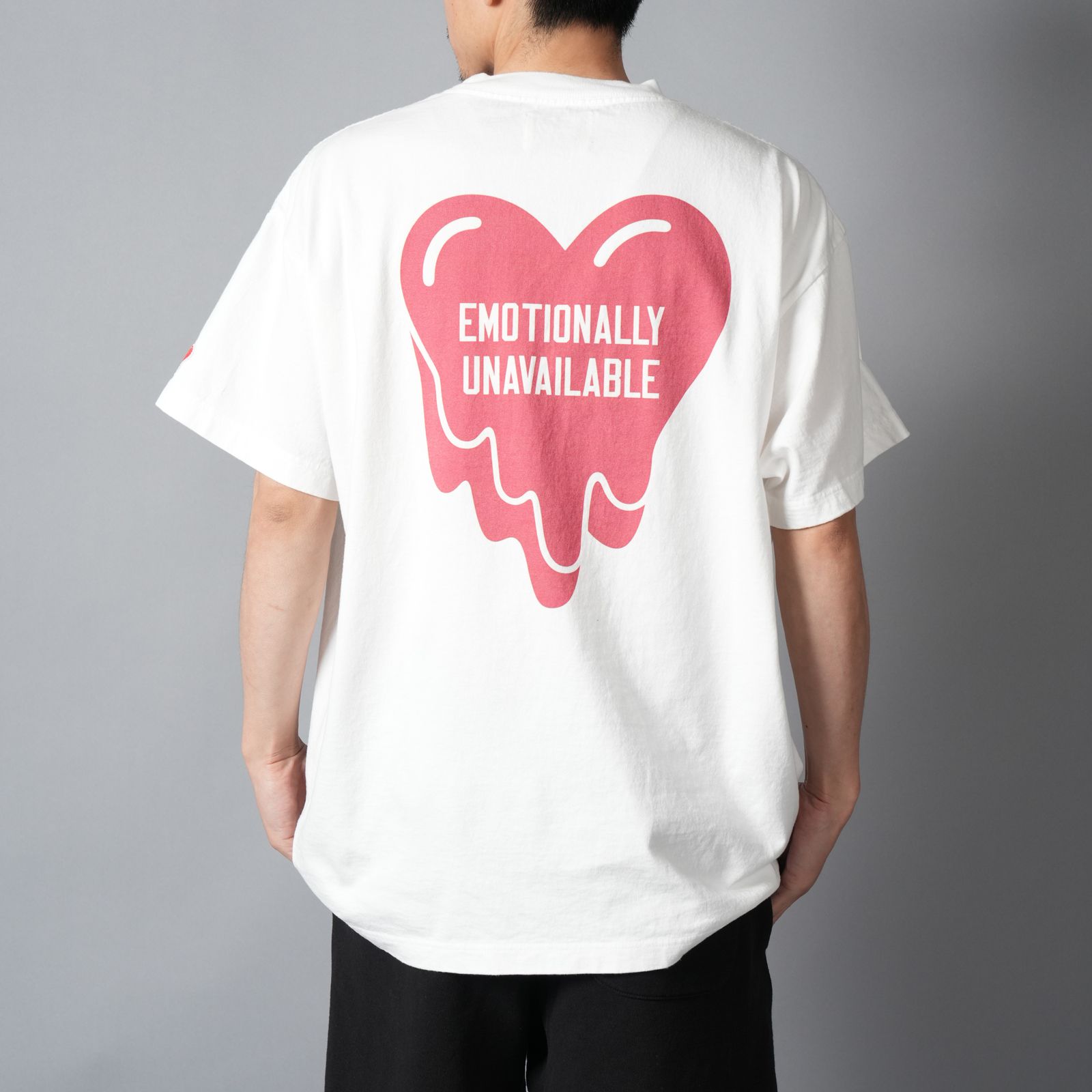 【残りわずか】【コラボ】EU-MK8-0000-C34 / EU DK STAND SS TEE / WHITE / Tシャツ (ホワイト)