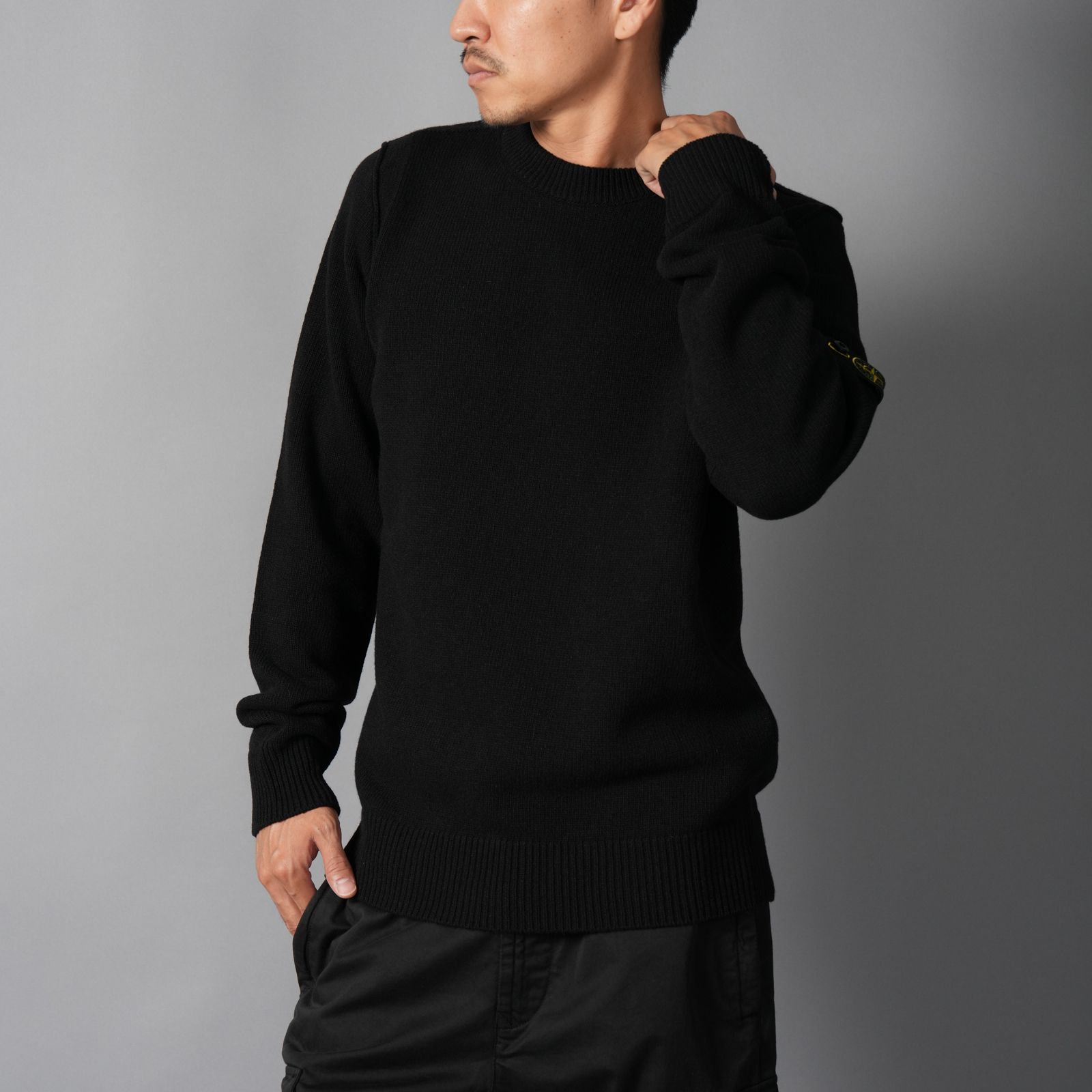 5100072 / LAMBSWOOL / ニット (ブラック)