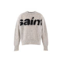 SM-MK1-0000-056 / MOHAIR CREW KNIT / SAINT / GRAY / ニット  (グレー)