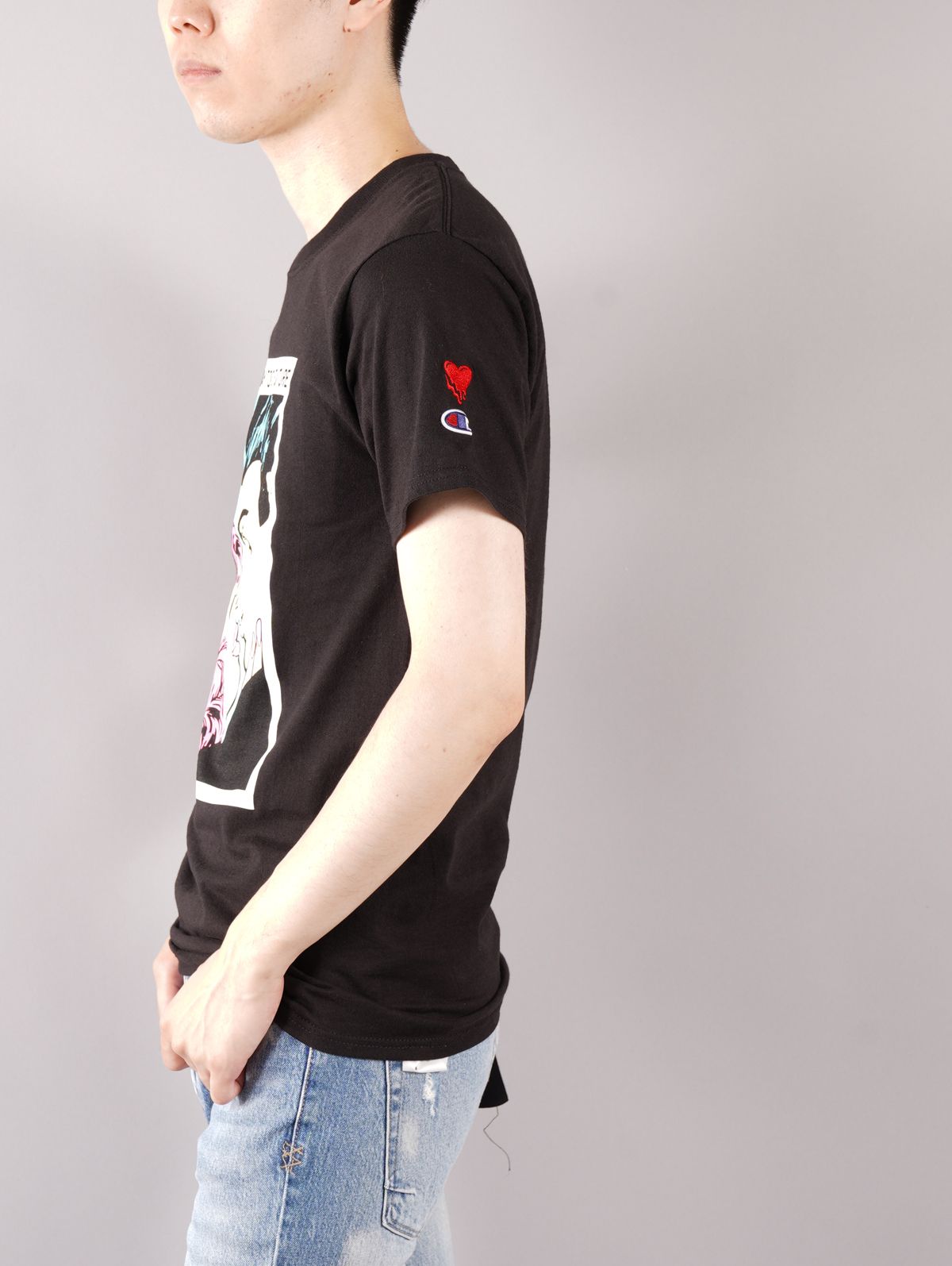 ラスト1点 / EDEU-TE-01/BLK/TEE4 / Tシャツ (ブラック)