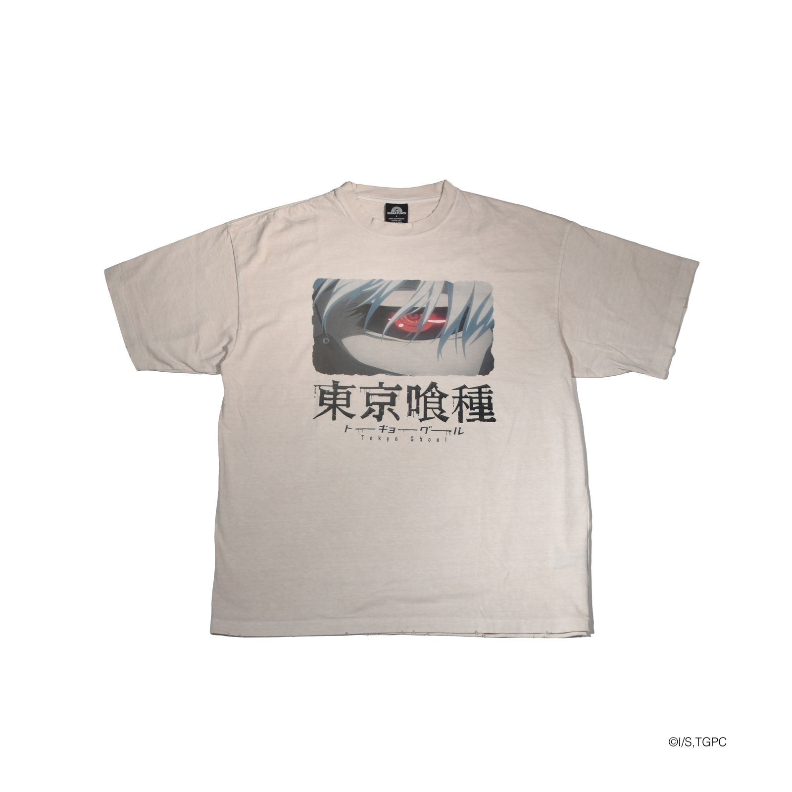 [東京喰種]  TTGM25SM004 / S/S T-Shirt  (KANEKI BACK BORN)  / Tシャツ (ホワイト)