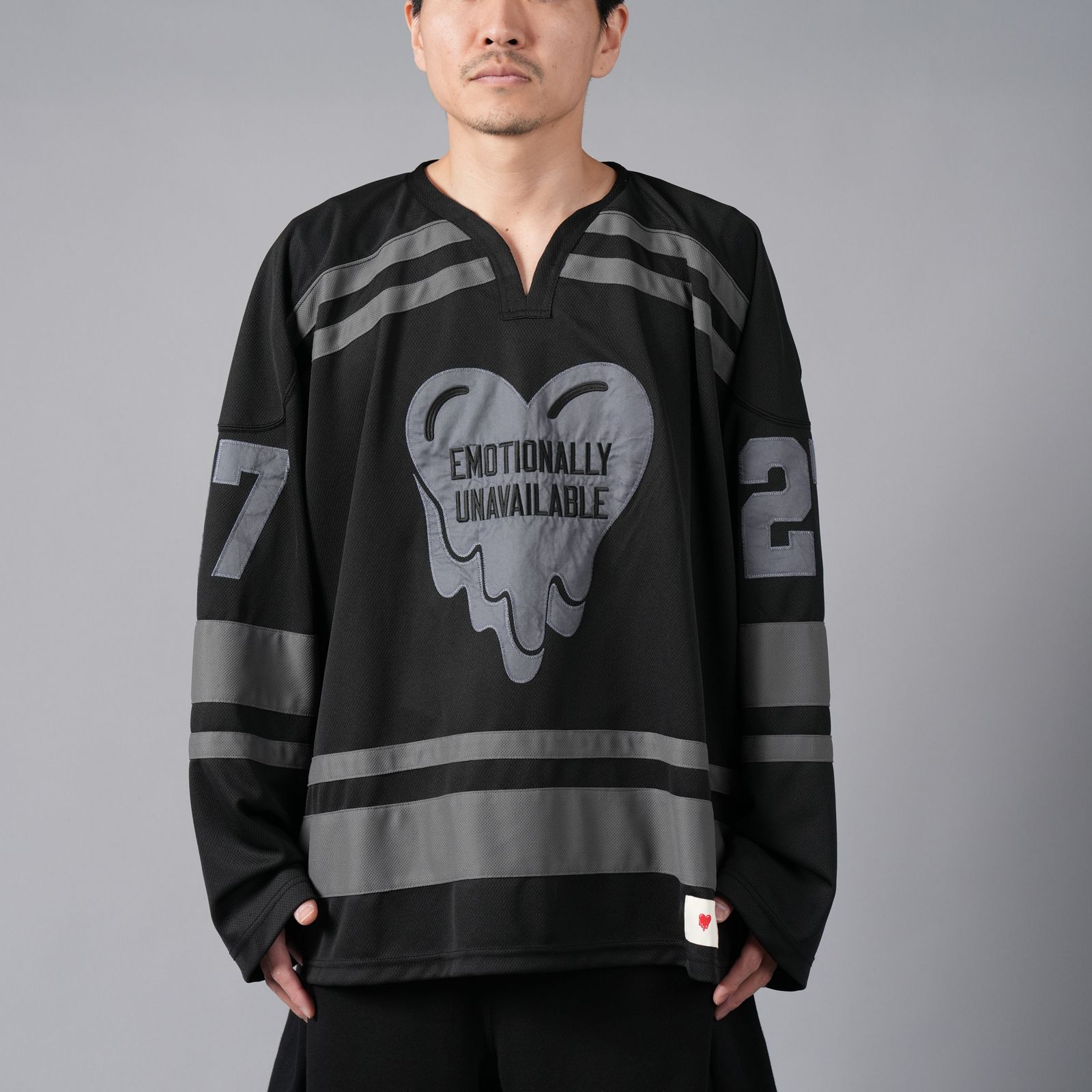 【ラスト1点】HOCKEY JERSEY /  ホッケージャージー (ブラック)