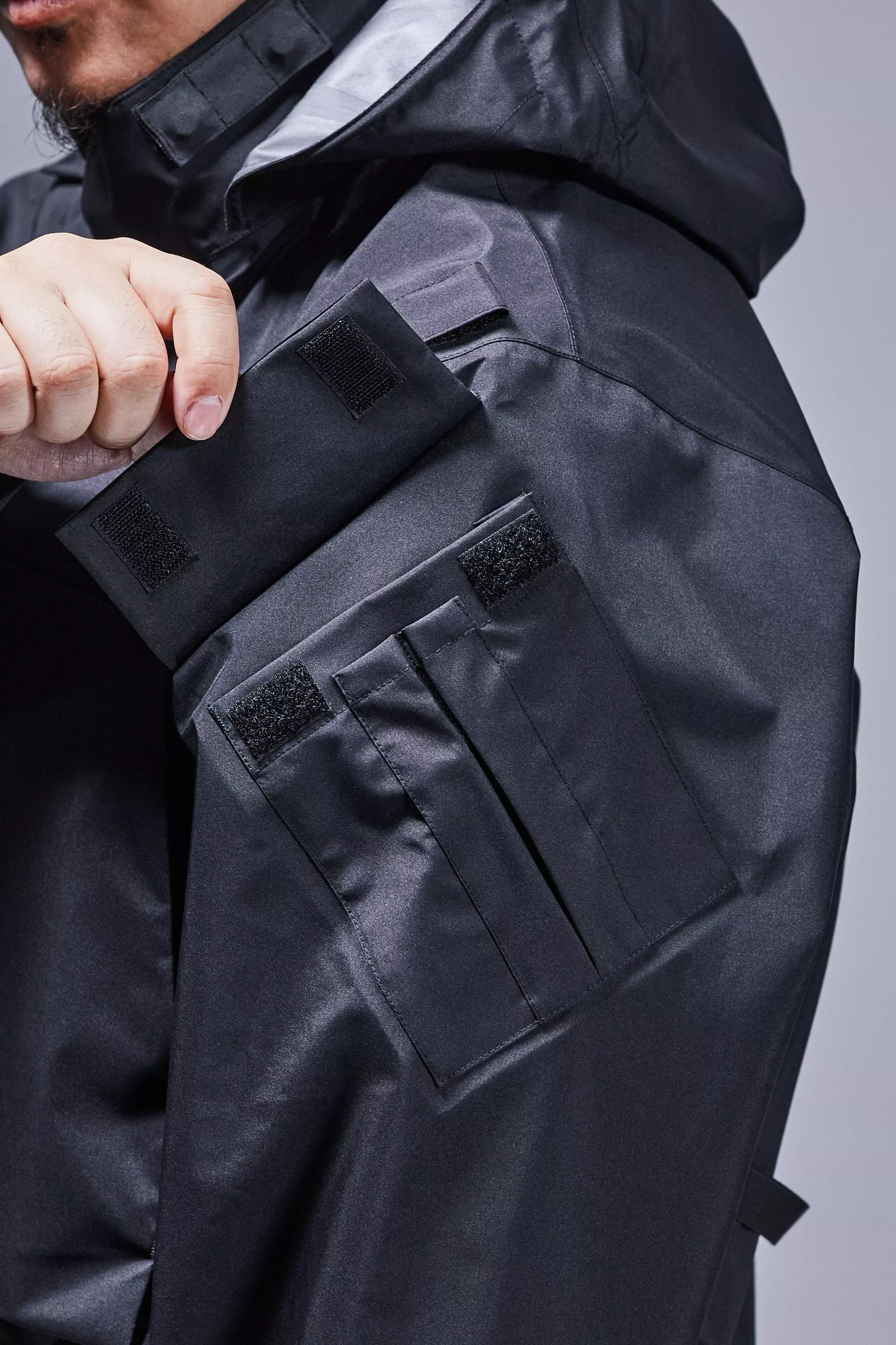 【ラスト1点】J14-GT / 3L Gore-Tex Interops Jacket Gen. 1 / インターロプスジャケット / ナイロンジャケット[プロファイルフィット](ブラック)