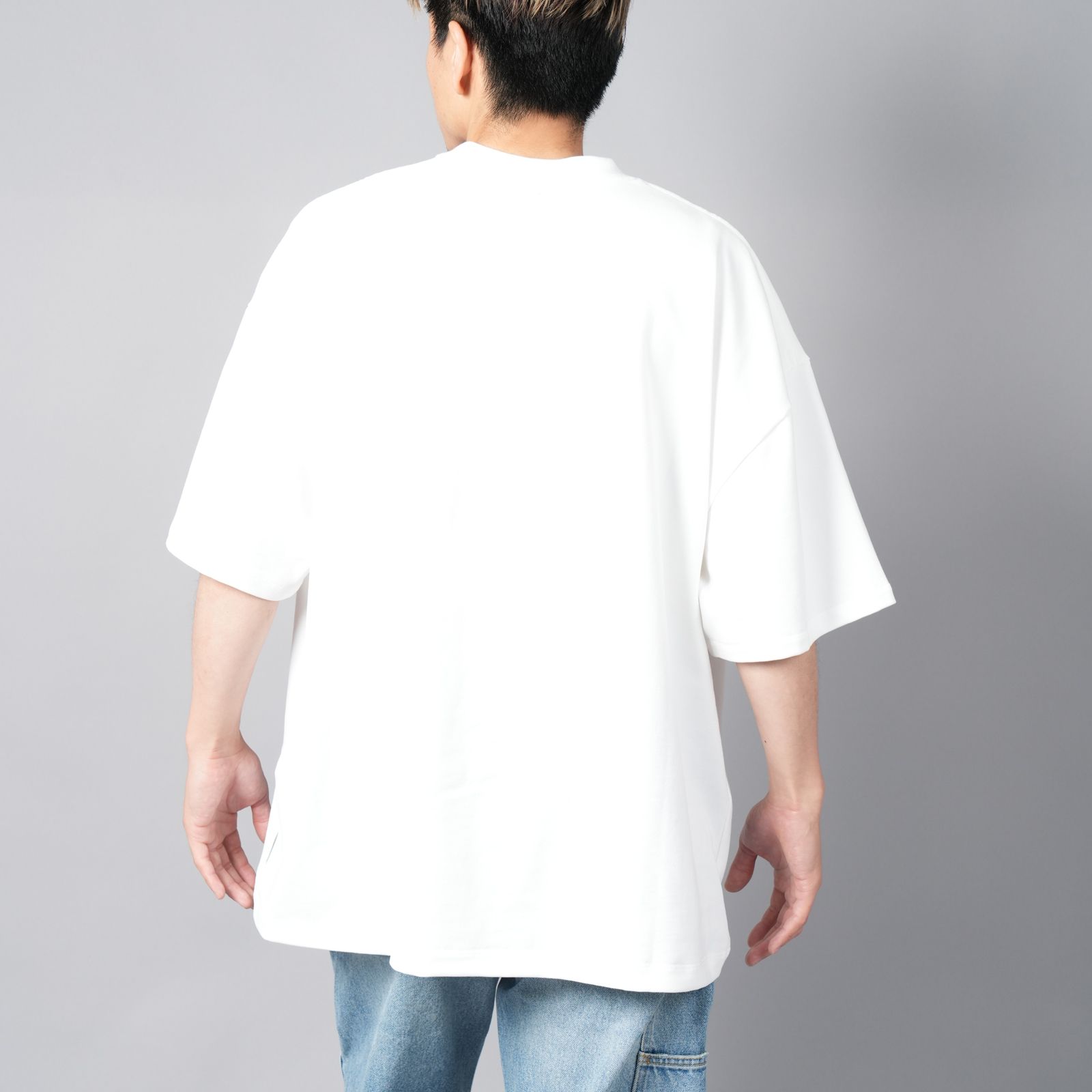 Oversized Organic T-shirt / オーバーサイズ オーガニック Tシャツ (ホワイト)