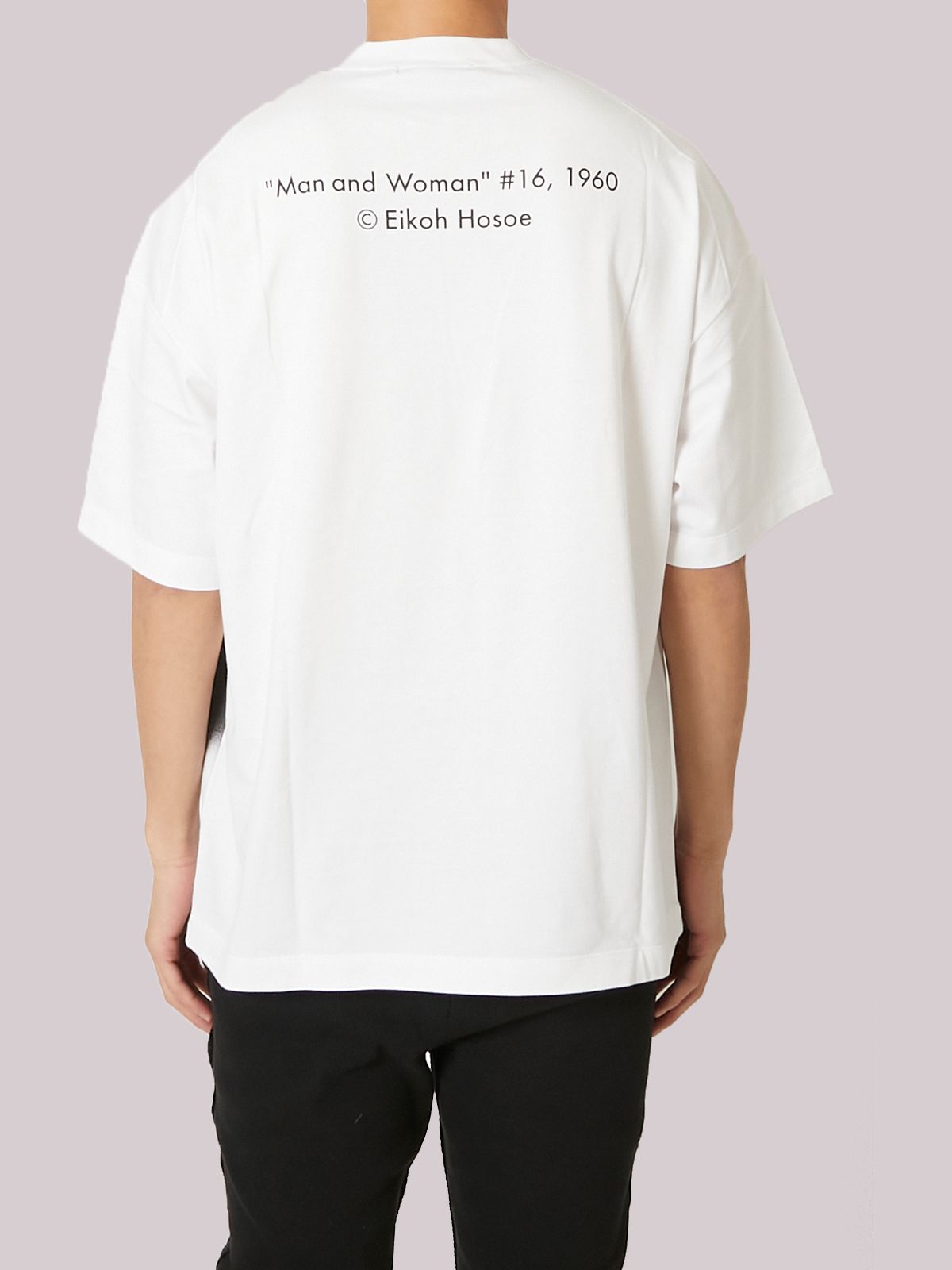 【ラスト1点】 プリント Tシャツ / ドロップショルダー / ホワイト