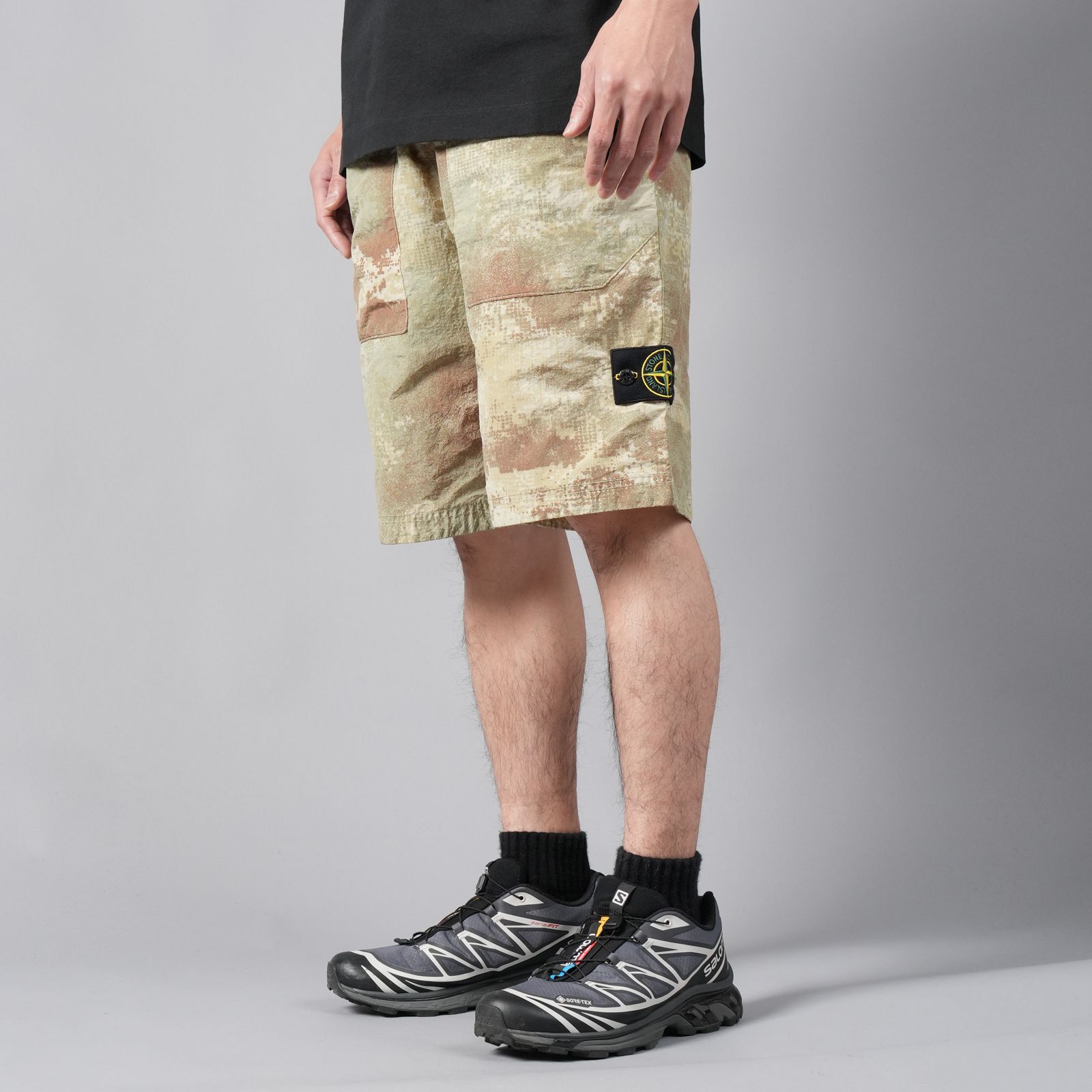 STONE ISLAND - L20E1 / SWIM SHORTS / ナイロンハーフパンツ [水陸 