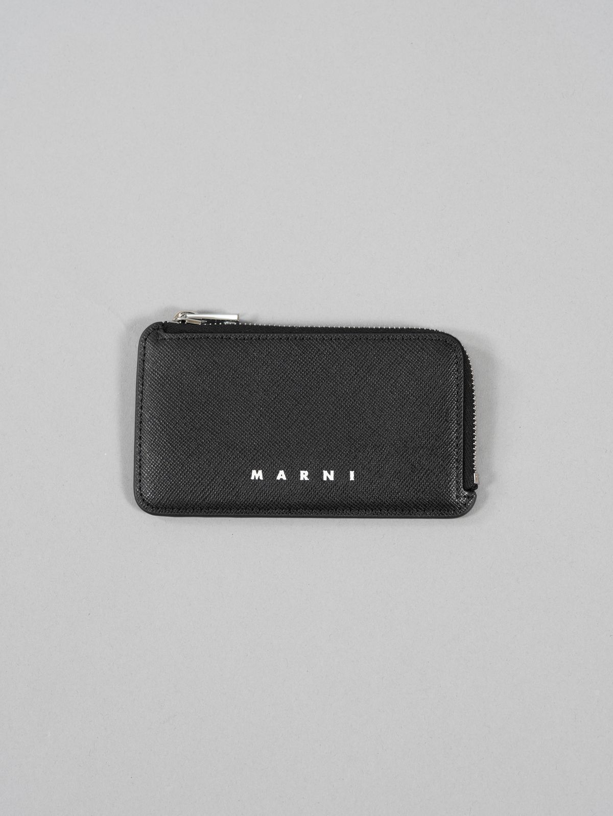 MARNI - ラスト1点 / COIN CARD CASE / コイン カードケース (ブラック/グリーン) | Confidence