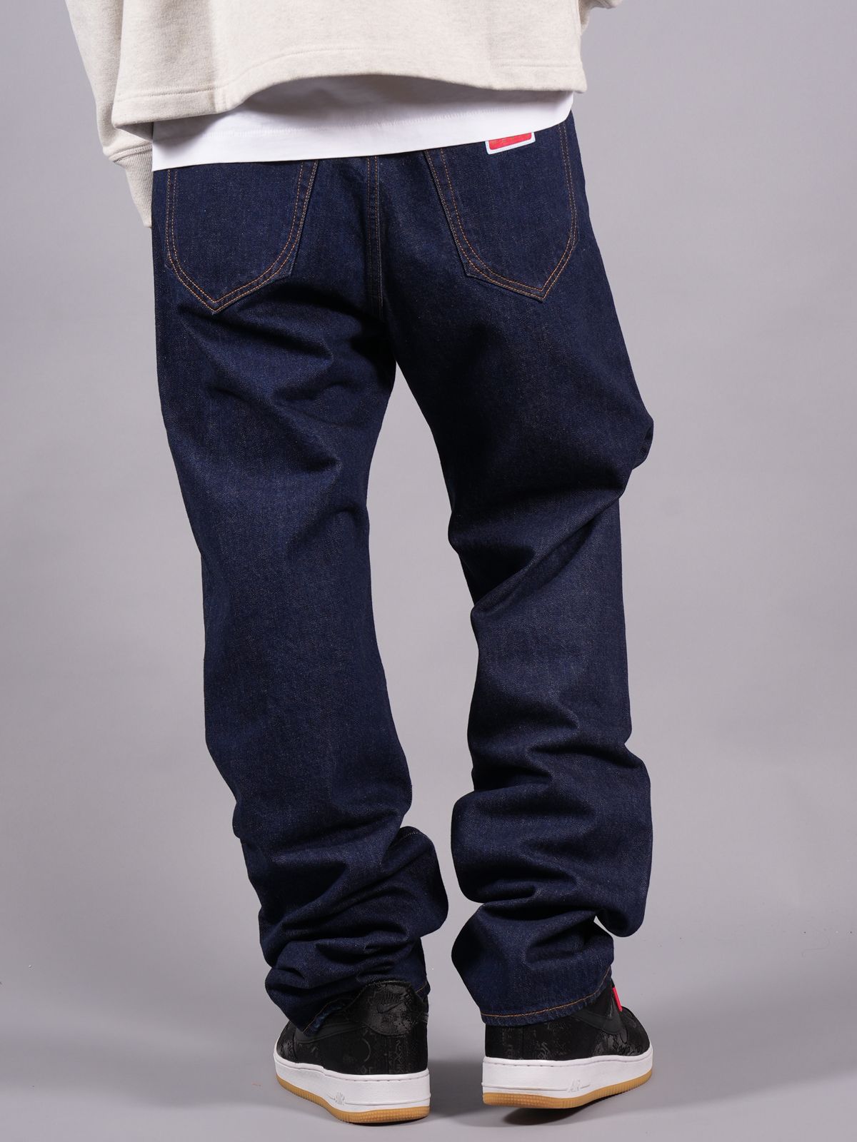 KENZO - Rinse Blue Denim Straight Jeans Asagao / リンス アサガオ