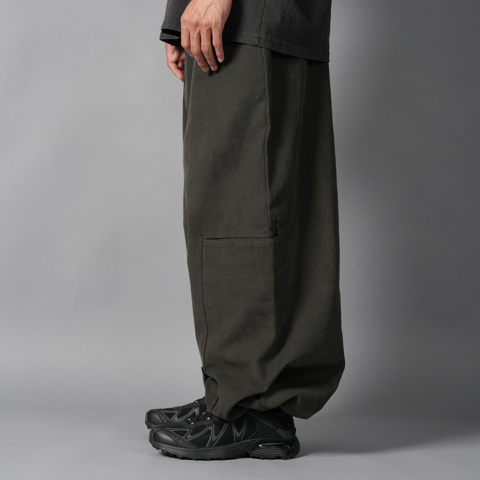 SAGYO PANT  / ワイドパンツ (タイム)