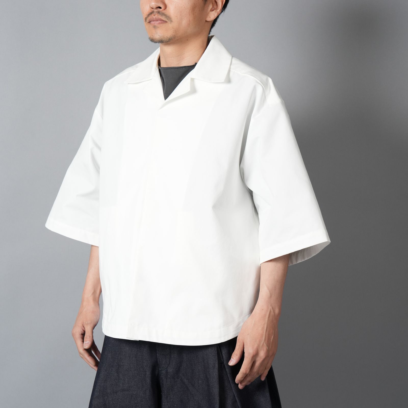 M5 CUBAN SHIRT / ショートスリーブシャツ (エクリュ)