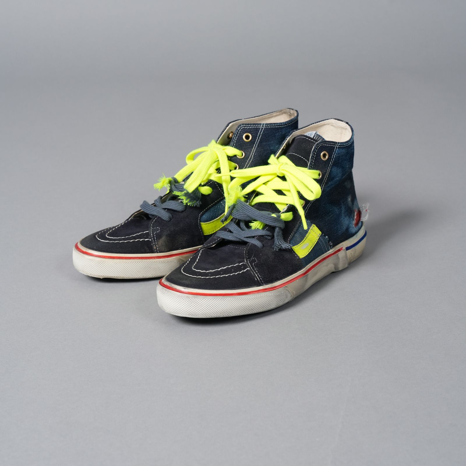 CALY STAR HI / キャリースターハイ / スニーカー (デニムブルー / カラーブラック)