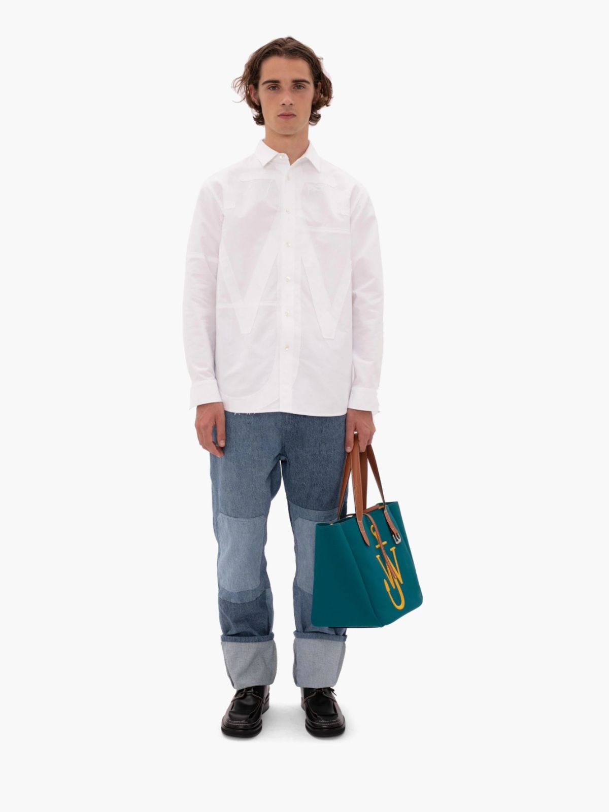 JW ANDERSON - BELT TOTE BAG / ベルト トート バック (ボルドー
