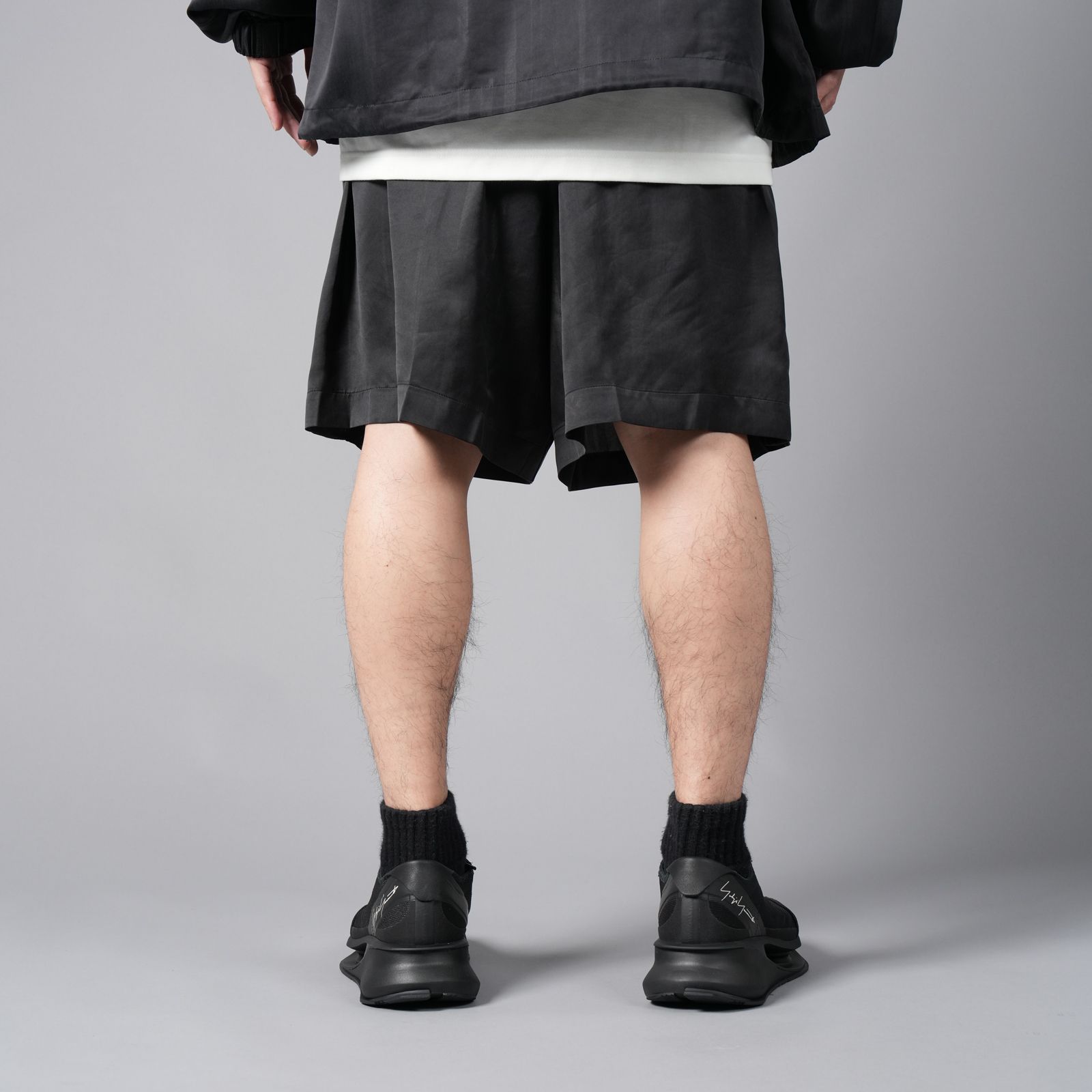 Y-3 (ワイスリー) スリーストライプ ウエストコード ワンタック