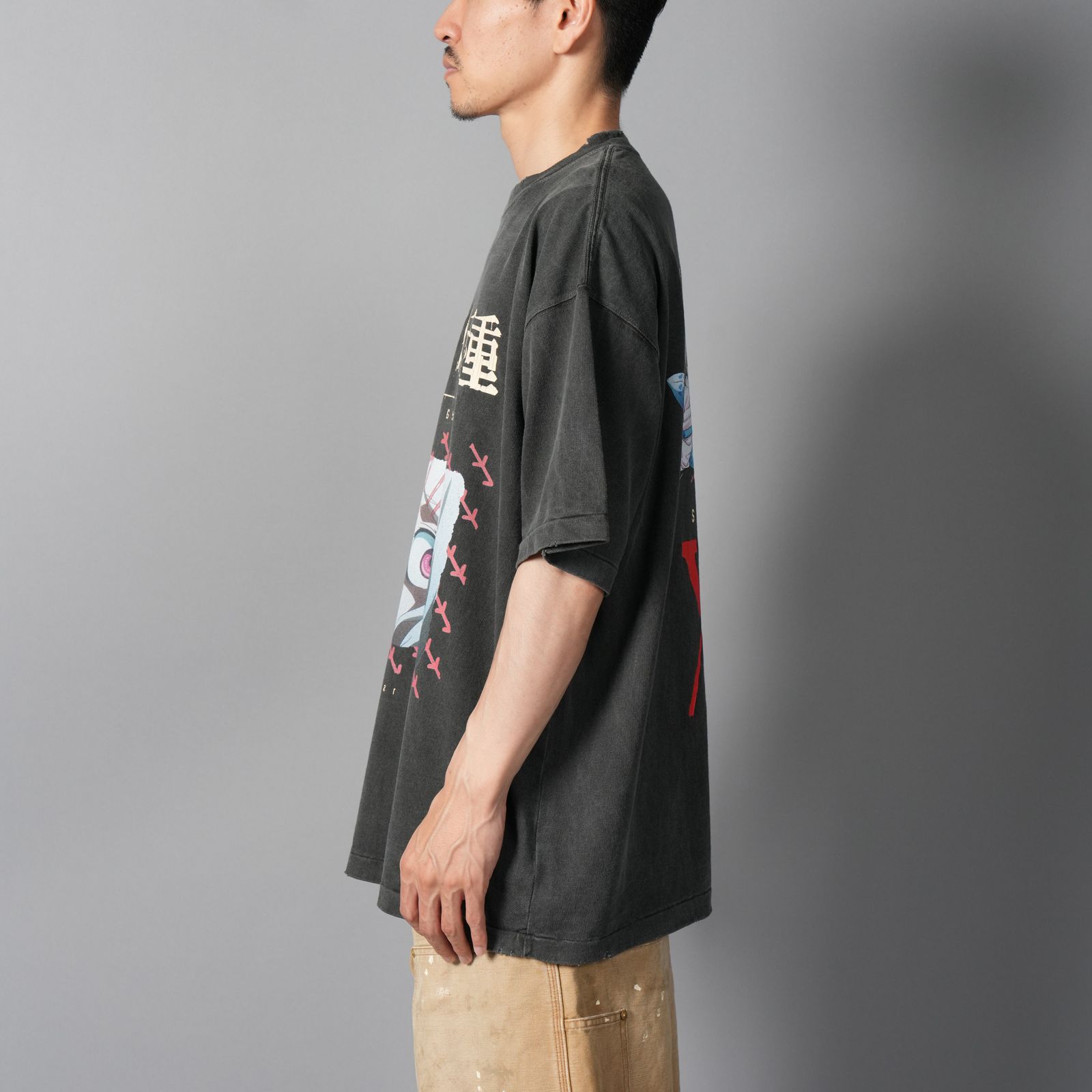 【残りわずか】[東京喰種]  TTGM25SM009 / S/S T-Shirt   (JUZO)  / Tシャツ (ブラック)